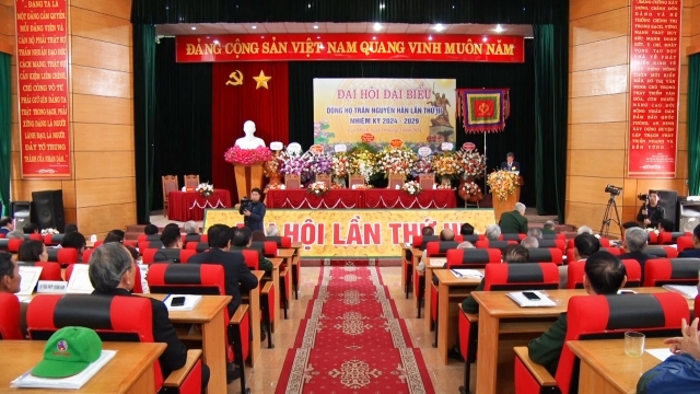 Đại hội đại biểu dòng họ Trần Nguyên Hãn lần thứ III  nhiệm kỳ 2024-2029